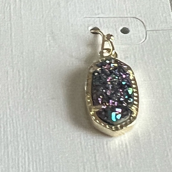 🎉HP🎉NWT Kendra Scott Lee Multicolored Drusy Earrings - Picture 4 of 7